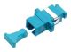 OM3 Fiber Mellemled SC/SC Simplex Aqua