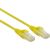 Excel MINI patchkabel UTP Cat 6 - GUL Udvendig diameter 3,8mm
